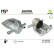 Étrier de frein 9291781 FTE