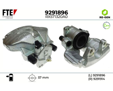 Étrier de frein 9291896 FTE