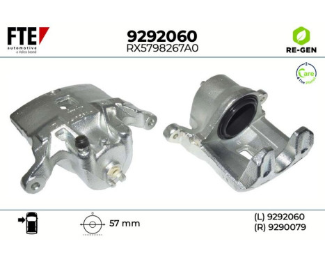 Etrier de frein 9292060 FTE