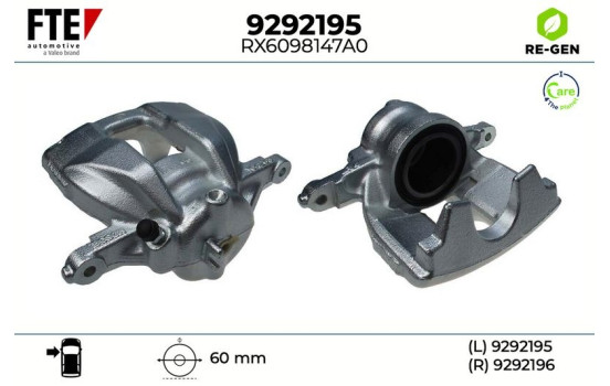 Étrier de frein 9292195 FTE