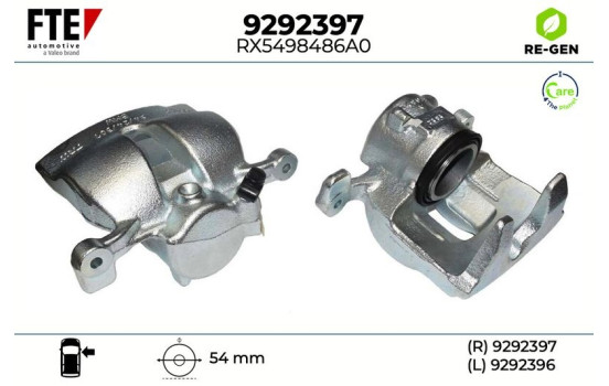 Étrier de frein 9292397 FTE