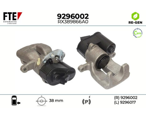 Etrier de frein 9296002 FTE