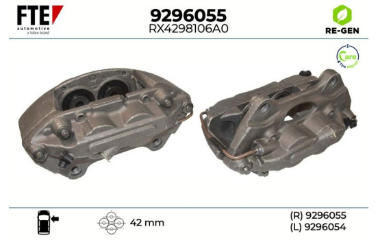 Étrier de frein 9296055 FTE