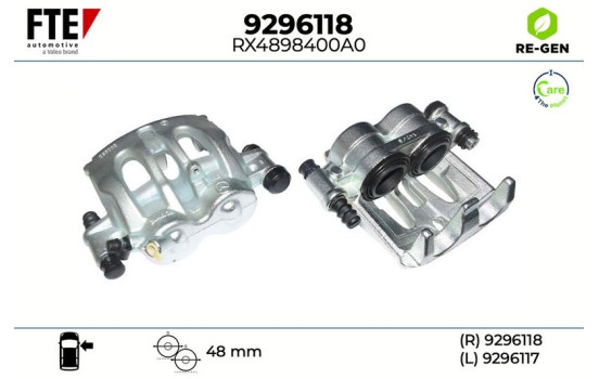 Étrier de frein 9296118 FTE