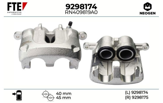 Étrier de frein 9298174 FTE