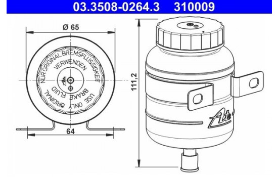 Vase d'expansion, liquide de frein