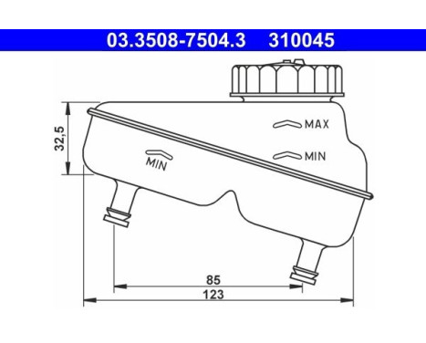 Vase d'expansion, liquide de frein