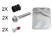 Jeu de douilles de guidage, étrier de frein 55004 ABS