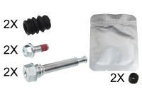 Jeu de douilles de guidage, étrier de frein 55204 ABS