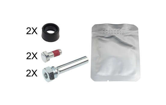 Jeu de douilles de guidage, étrier de frein 55220 ABS