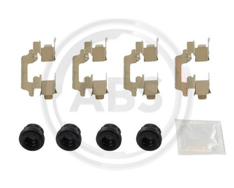 Kit d'accessoires, plaquettes de frein à disque 0101Q ABS