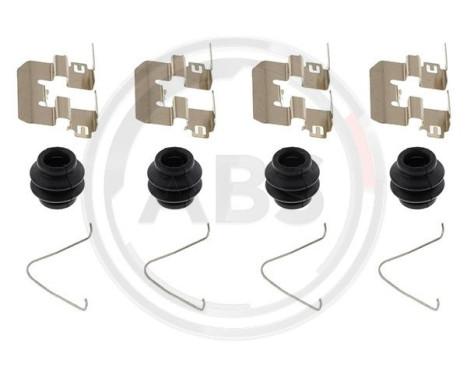 Kit d'accessoires, plaquettes de frein à disque 0117Q ABS