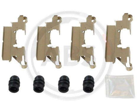 Kit d'accessoires, plaquettes de frein à disque 1902Q ABS