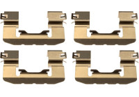 Kit d'accessoires, plaquettes de frein à disque PFK823 TRW
