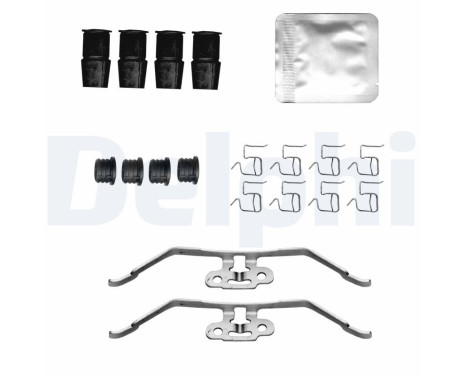 Kit d'accessoires, plaquettes de frein à disque