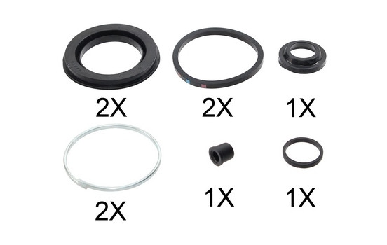 Kit de réparation, étrier de frein 43519 ABS