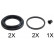 Kit de réparation, étrier de frein 53003 ABS