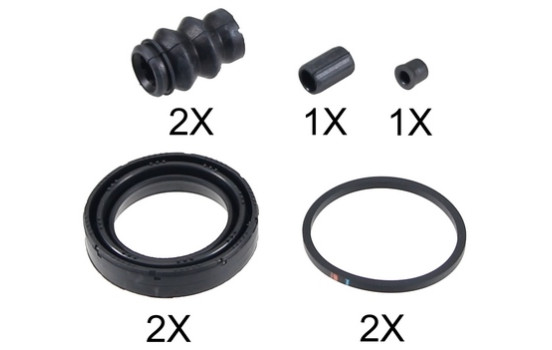 Kit de réparation, étrier de frein 63662 ABS