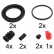 Kit de réparation, étrier de frein 73403 ABS, Vignette 2