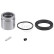Kit de réparation, étrier de frein ECO-KIT 57265 ABS