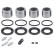 Kit de réparation, étrier de frein ECO-KIT 57432 ABS