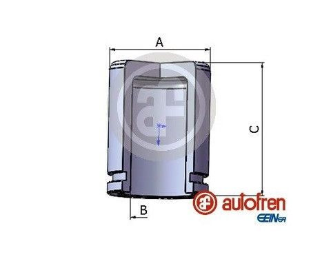 Piston, étrier de frein