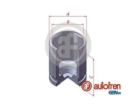 Piston, étrier de frein