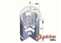 Piston, étrier de frein