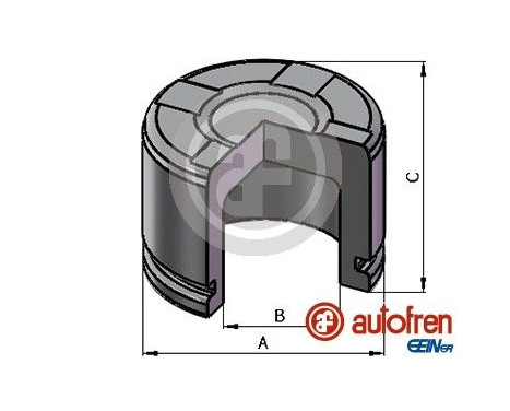Piston, étrier de frein