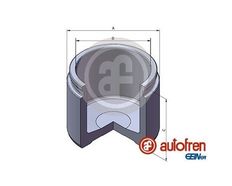 Piston, étrier de frein