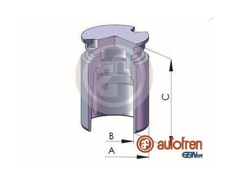 Piston, étrier de frein
