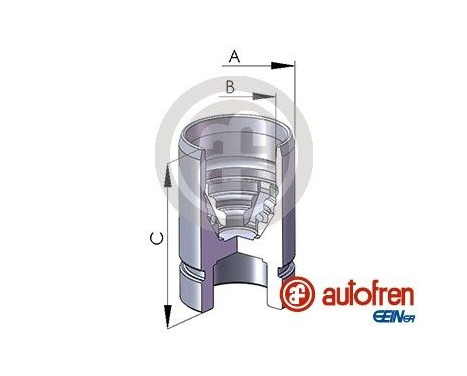 Piston, étrier de frein
