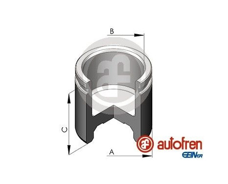 Piston, étrier de frein
