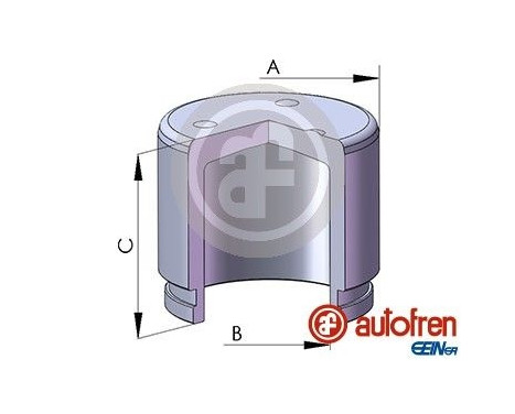Piston, étrier de frein