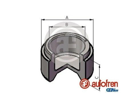Piston, étrier de frein