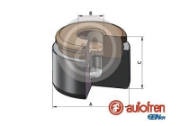 Piston, étrier de frein