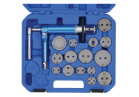 Jeu d'outils de réinitialisation de piston de frein Pneumatique 16 pcs.