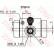 Cylindre de frein de roue BWD316 TRW, Vignette 2