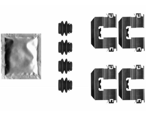 Kit d'accessoires, plaquette de frein à disque