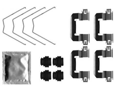 Kit d'accessoires, plaquette de frein à disque