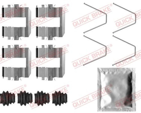 Kit d'accessoires, plaquette de frein à disque