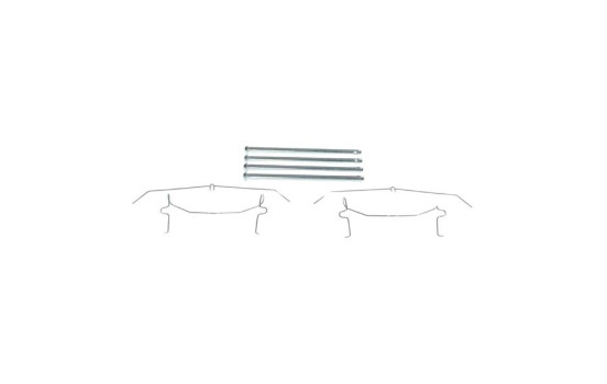 Kit d'accessoires, plaquette de frein à disque, Image 2