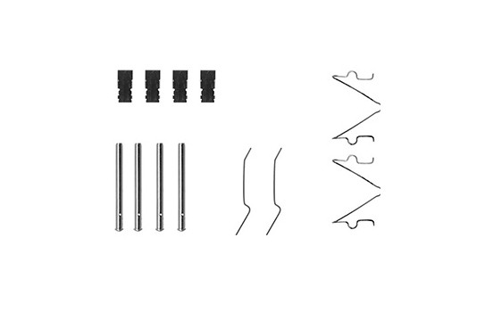 Kit d'accessoires, plaquette de frein à disque, Image 2
