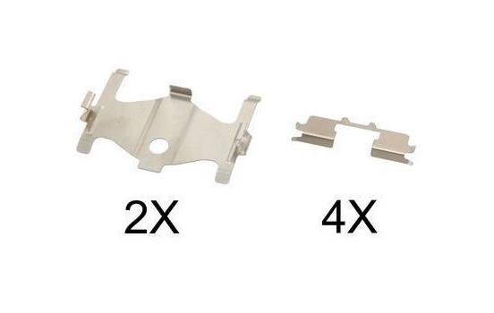 Kit d'accessoires, plaquette de frein à disque