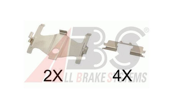 Kit d'accessoires, plaquette de frein à disque, Image 2