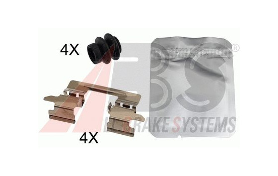 Kit d'accessoires, plaquette de frein à disque, Image 2