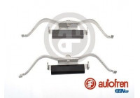 Kit d'accessoires, plaquette de frein à disque