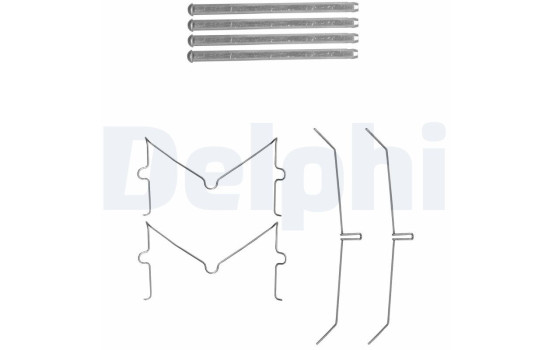 Kit d'accessoires, plaquette de frein à disque, Image 2