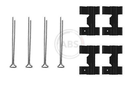 Kit d'accessoires, plaquette de frein à disque, Image 3
