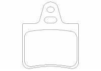 Jeu de plaquettes de frein 2016203 Textar